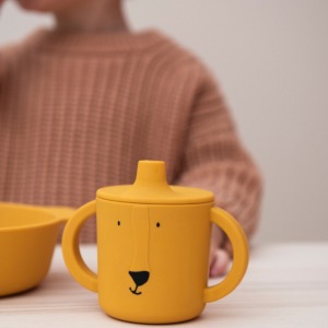 Tasse d'apprentissage en silicone LION