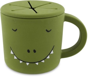 Tasse à collation en silicone DINO