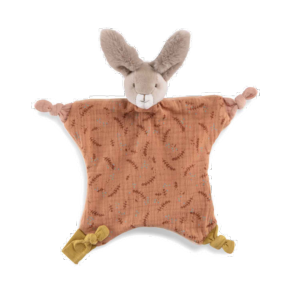 Doudou lapin argile Trois Petits Lapins