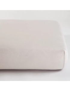 Drap housse 70X140 en coton bio NATUREL