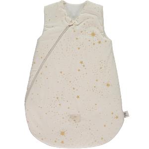 Gigoteuse mi-saison 0-6M GOLD STELLA NATURAL