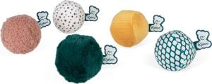 Set de 5 balles sensorielles souples