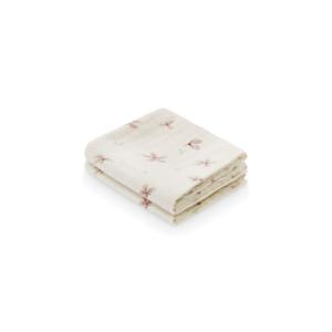 Lot de 2 langes WINDFLOWER CREME