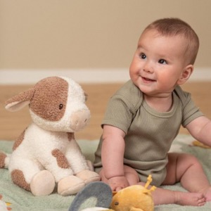 Peluche vache 25cm LITTLE FARM