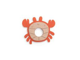 Anneau de dentition silicone crabe LES AVENTURES DE PAULIE