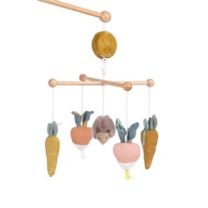 Mobile musical 3 petits lapins MOULIN ROTY