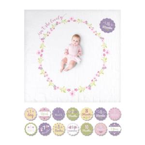 Maxi lange en coton et carte naissance ISN'T SHE LOVELY
