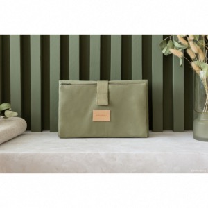 Pochette à langer BABY ON THE GO olive green