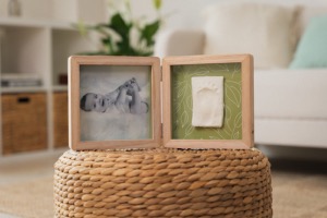 Kit d'empreinte cadre double OLIVE TREE