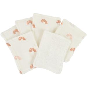 Lot de 6 lingettes RAINBOW
