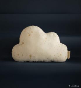 Coussin NUAGE GOLD STELLA WHITE