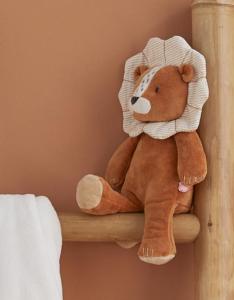 Peluche lion velodoux petit babou