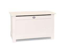 Coffre à jouet blanc