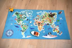 Tapis antidérapant WORLD
